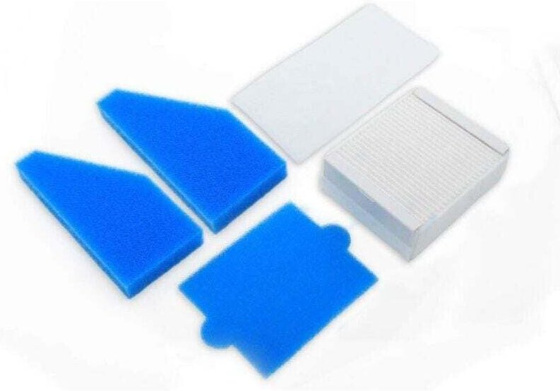 5er-Set Filter-Ersatzzubehör für Staubsauger. Kompatibel mit Thomas Aqua+ Multi Clean X8 Parquet, Aqua+ Pet & Family, Pe...