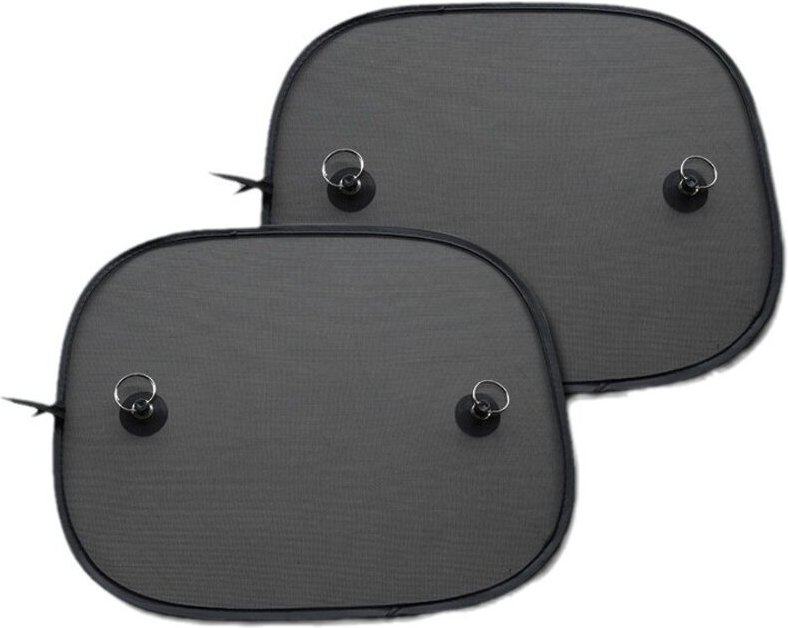 Sonnenschutz fürs Auto für Babys, 2 Stück, Auto-Sonnenschutz, blockiert UV-Strahlen, selbstklebender Sonnenschutz mit 8 ...