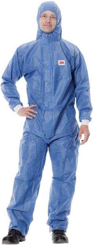 Thumbnail - 4530L Schutzanzug ™ 4530 (Typ 5/6) Kleider-Größe=L Blau - 3M