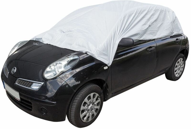 Dema - Auto Halbgarage aus Nylon für Limousinen Faltgarage Autogarage Abdeckplane