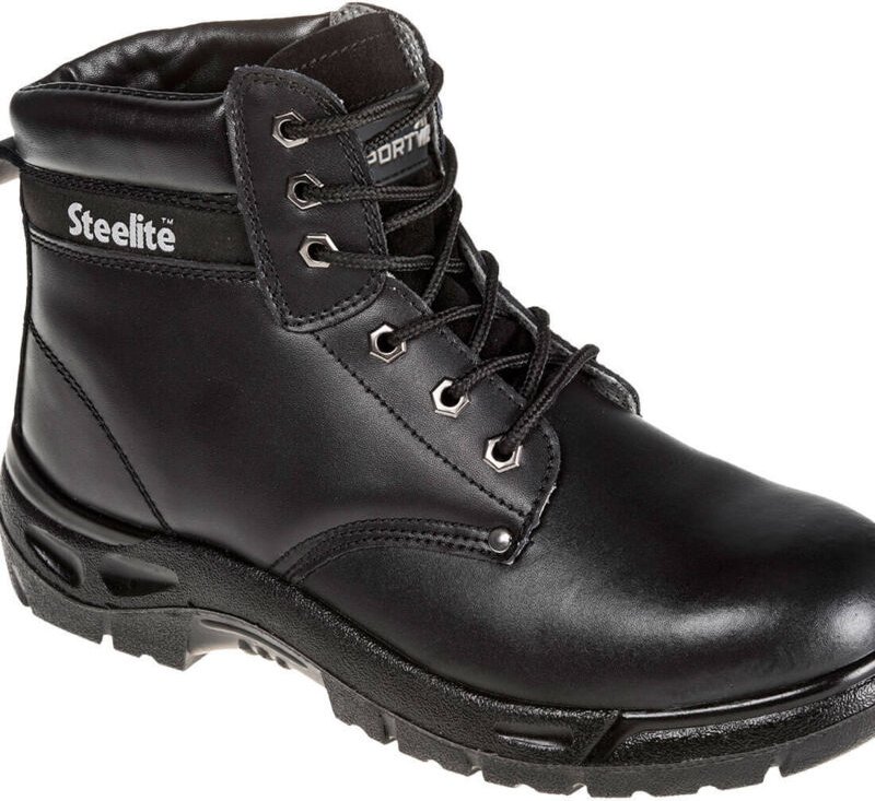 Hochsichere Sicherheitsschuhe Steelite S3 Schwarz 45