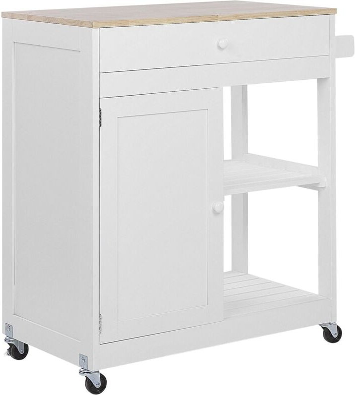 Servierwagen TRAPANI Weiß