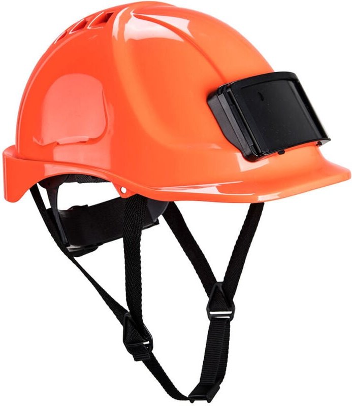 Endurance-Kopfhörer mit Badge-Halter Orange