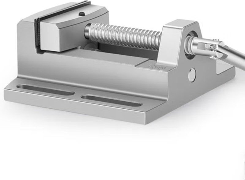 Schraubstöcke Bohrmaschinenschraubstock 70mm, Präzisionssäulen Bohrtischklemme Aluminiumlegierung für Werkstattfräsmasch...