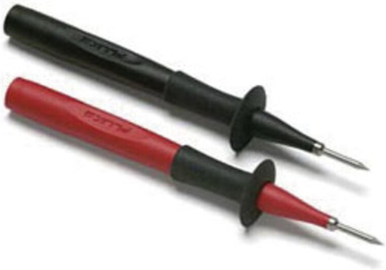 TP220-1 Sicherheits-Prüfspitzen-Set Steckanschluss 4 mm cat ii 1000 v Schwarz, Rot 1 St. - Fluke