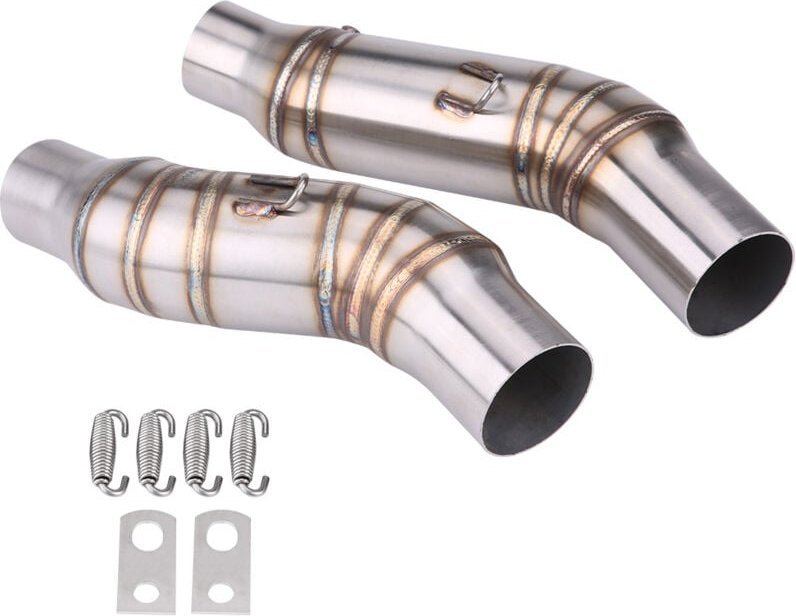 Thumbnail - Jeffergarden - 1 Paar 51 mm Motorrad-Auspuff-Mittelverbindungsrohr-Adapter-Anschluss für Kawasaki Z1000 2010–2014