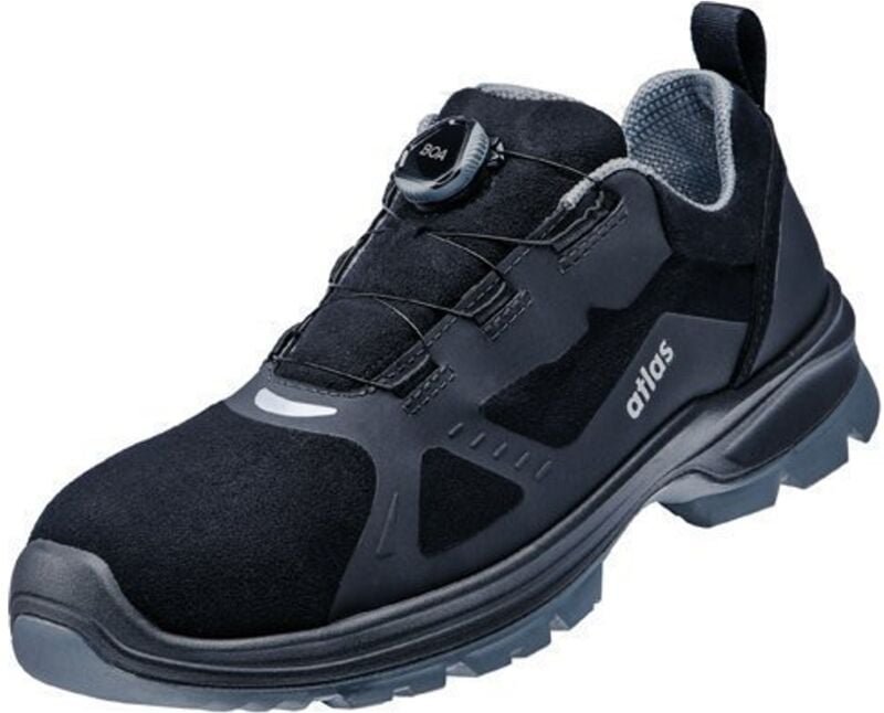 Sicherheitshalbschuh flash 6405 xp boa S3 esd src dguv Gr. 46 schwarz/grau - Atlas