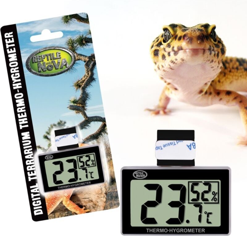 Thermometer Digital Hygrometer DIG THERMO HYGROMETER Reptile Nova
