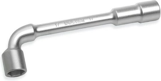 Offene Rohrzange 6x6 CrV 17mm Dogher 462-17