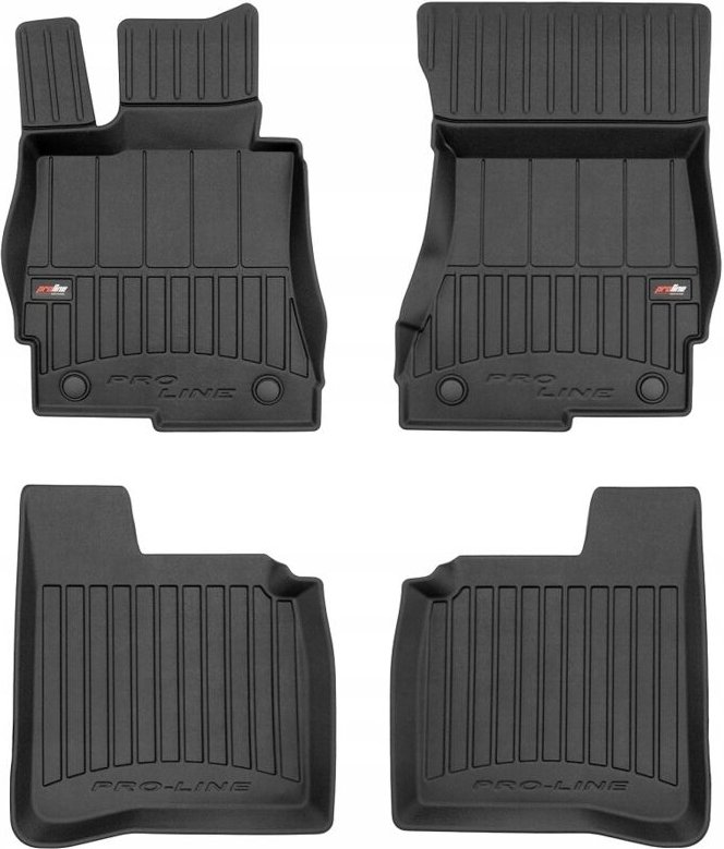 Gummimatten und Fußmatten Mercedes S W221 lang 2005-2013 3D Mulde