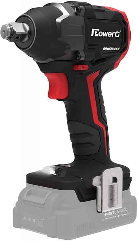 Schraubenschlüssel, Schlagschrauber 20V ohne Akku und Ladegerät - Power G PT190202