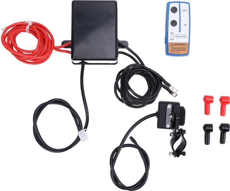 Jeffergarden DC12V Wireless Winch Fernbedienungskit Universal für 2000 bis 4500 lb Auto außerhalb des Straßenfahrzeugs U...