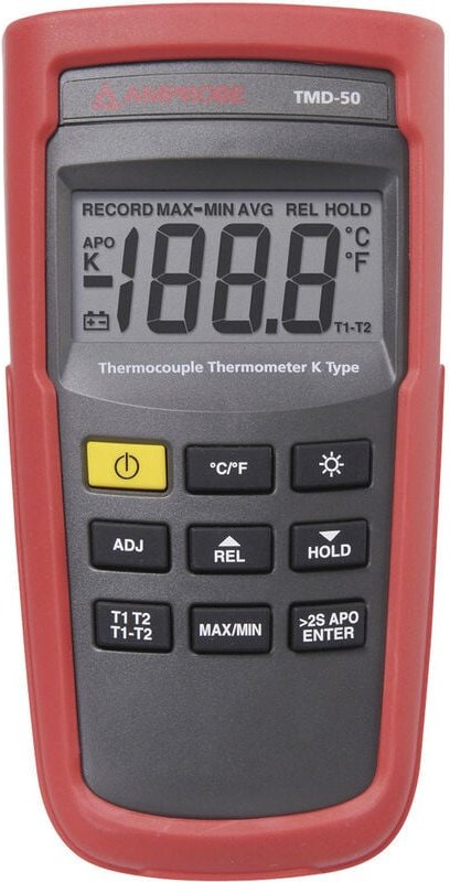 Beha Amprobe TMD-50 Temperatur-Messgerät -60 - +1350 °C Fühler-Typ K