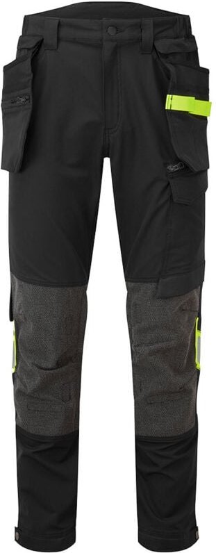 Portwest EV4 Stretch-Holster-Bundhose Schwarz 28