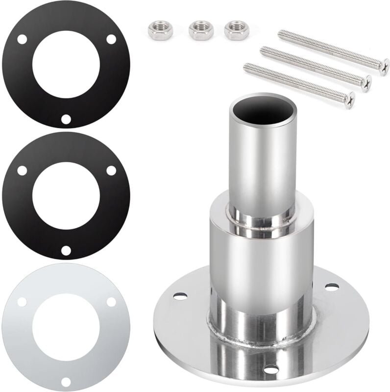 Auspuffanschluss für Dieselheizung, 24 mm, Edelstahl 316, Durchbruchauspuff für Diesel-Standheizung, Boot, Auto, LKW, ge...