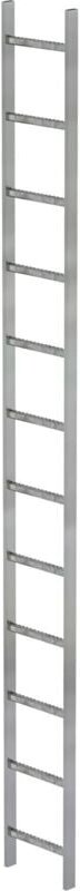 Günzburger Steigtechnik Schachtleiter Stahl feuerverzinkt 300 mm lichte Weite 12 Sprossen - 060012