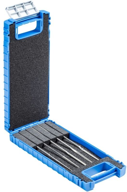 Diamant-Hemmungsfeilen-Set 5-tlg. 140mm D46 (fein) für kl. Geometrien harter Werkstoffe - Pferd