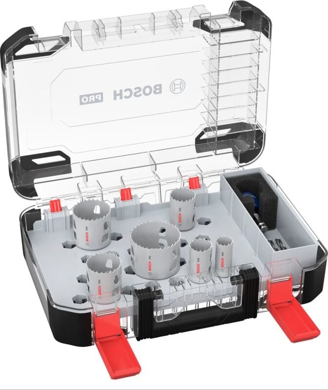 Bosch - pro Multi Material pc Plus Lochsägen-Set, 20-65 mm, 9-tlg.