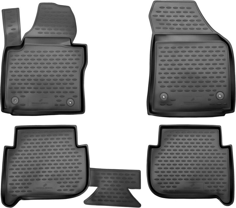 Walser - Gummimatten xtr für vw Touran i, ii, 5 Sitze, 2003 - 2015