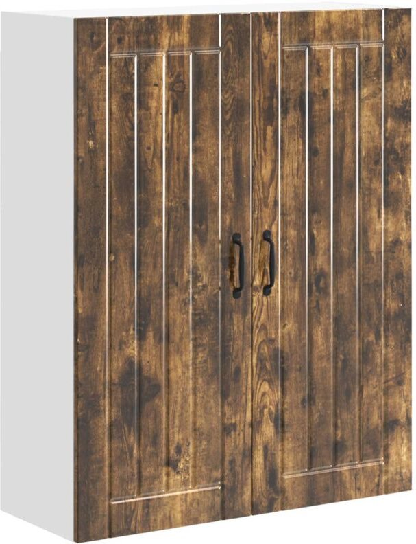 Thumbnail - Küchenhängeschrank mit Regal Geräucherte Eiche 80 x 31 x 100 cm vidaXL