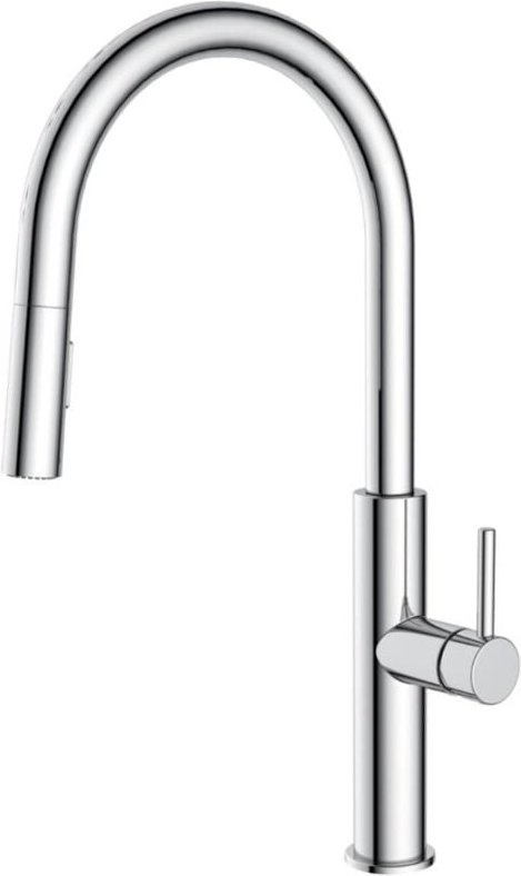 Swiss Aqua Technologies - Küchenmischer mit ausziehbarer 2-Strahl-Brause, Chrom (SATBSD286)