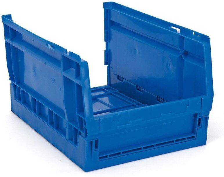 Faltbarer Aufbewahrungsbehälter, 15 l, blau Outifrance