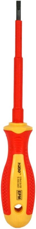 Isolierter Flachschraubendreher 1000 V 1,0 x 5,5 x 125 mm – E-400-0402