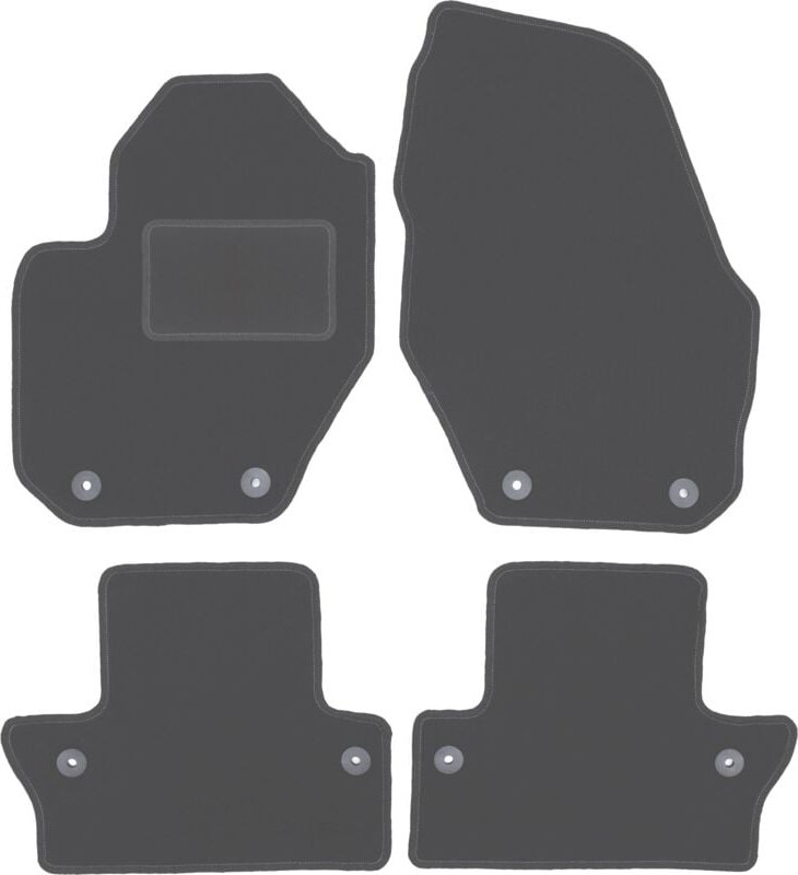 Graphit-Fußmatten für: Volvo S60 II Limousine (2010-)