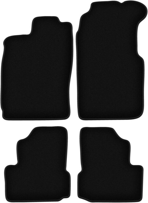 BASIC schwarze Veloursmatten für: Saab 900 II Cabrio (1994-1995)