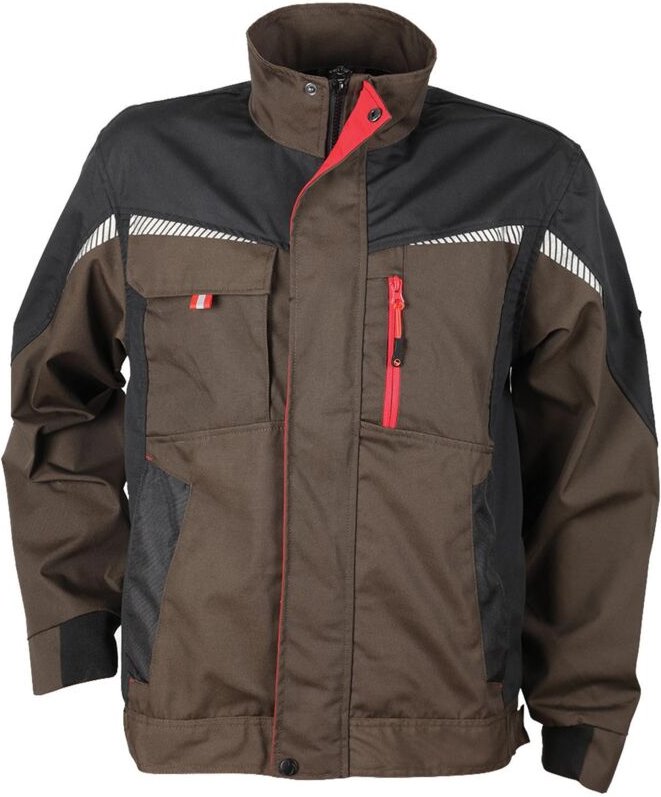 Prisma All Seasons' Arbeitsjacke' Bundjacke braun Größe 54