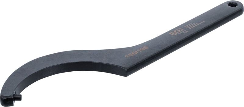 Hakenschlüssel mit Zapfen 155 - 165 mm