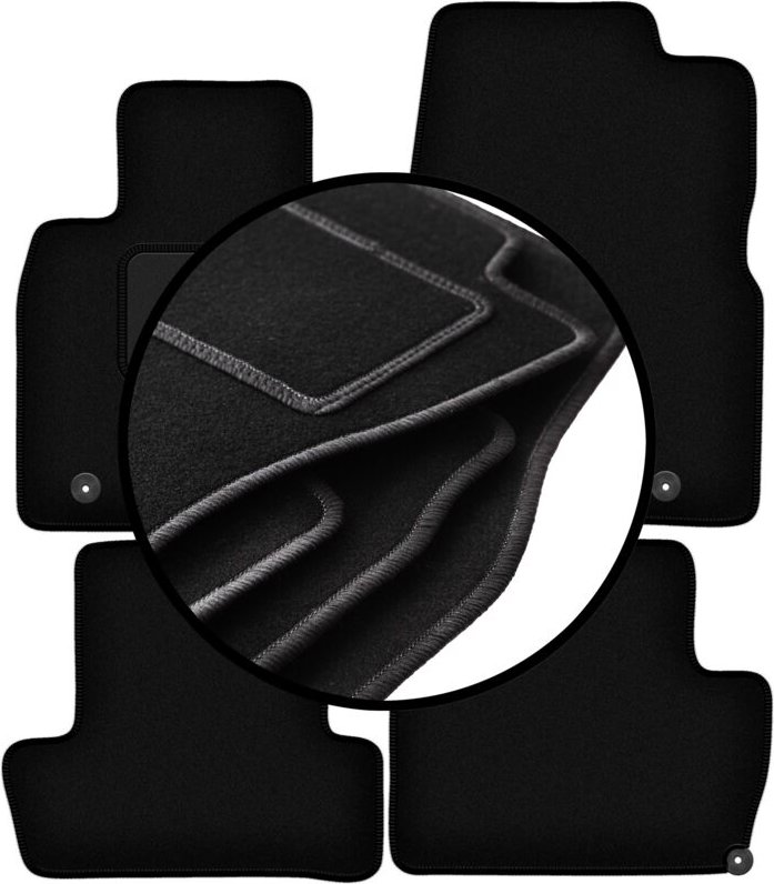 Komplettset Veloursmatten für: Mazda MX-30 Crossover (2020-)