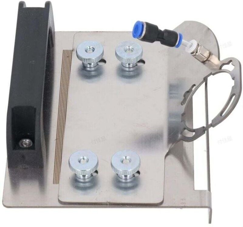 Winkelschleiferhalter für Fliesen, 45-Grad-Fasenschnitt, verstellbare Edelstahlhalterung, Keramikstein