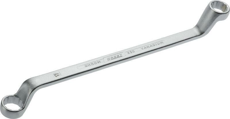 Doppel-Ringschlüssel 630-16X17 ∙ Außen Doppelsechskant-Tractionsprofil ∙ sw 16 x 17 mm