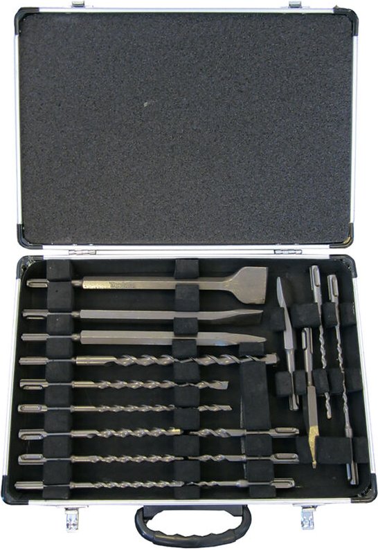 Makita SDS-PLUS Bohrer- und Meißelset, 17 tlg. SDS-PLUS • Bohrer und Meißel • 17 teilig