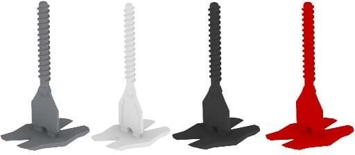 Rubi - Flache Basis Cyclone 3 mm 100 Stück - 35946