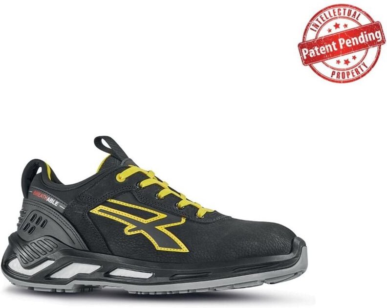 Thumbnail - Sicherheitsschuhe niedrig RICK ESD S3 CI SRC - Schwarz/Gelb 39