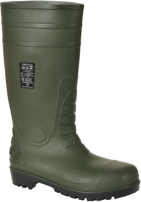 Portwest Arbeitsstiefel S5 mit Stahlkappe Grün 44