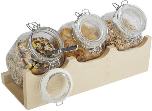 Thumbnail - APS - Good Morning Buffet-Ständer, Ahorn, Höhe: 170 mm, Länge: 430 mm