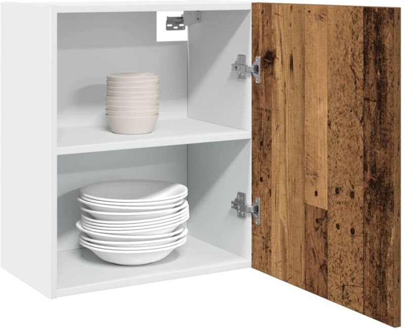 Hängeschränke 2 Stk. Altholz-Optik 50x31x60 cm Holzwerkstoff - Vidaxl