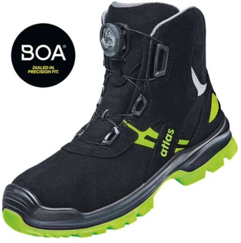 Atlas - knöchelhoher Sicherheitsschuh flash 8255 xp boa esd src S3 Gr. 45