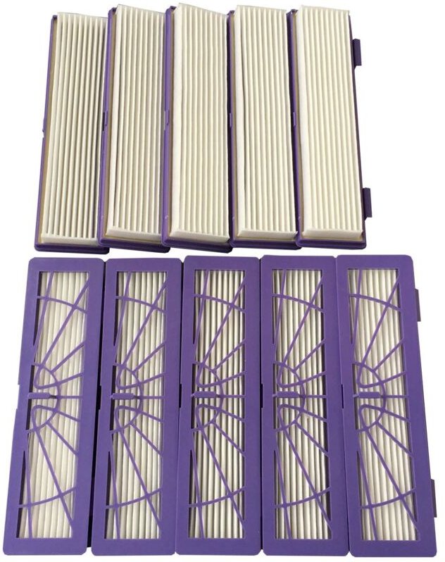10er-Pack Hepa-Leistungsfilter für alle Modelle der Neato Botvac-Serie 70e 75 80 85 D3 D5-Serie, Ersatz-Hepa-Filter für ...