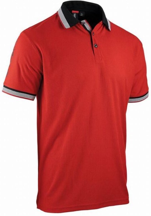 Polo-Shirt Facom Time Rot/Schwarz Größe m - FXWW9000E-M