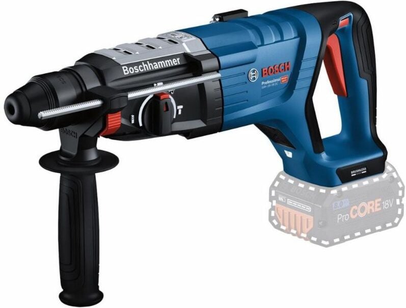 Bosch Akku Bohrhammer GBH 18V-28 DC ohne Akku und Ladegerät im Karton