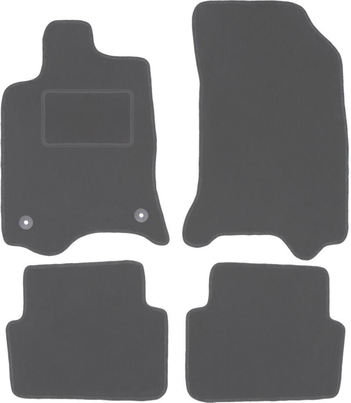 Graphit-Fußmatten für: Renault Laguna II Kombi, Liftback (2001-2007)