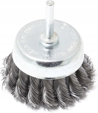 Topfbohrbürste Ø 76mm, 6mm Schaft