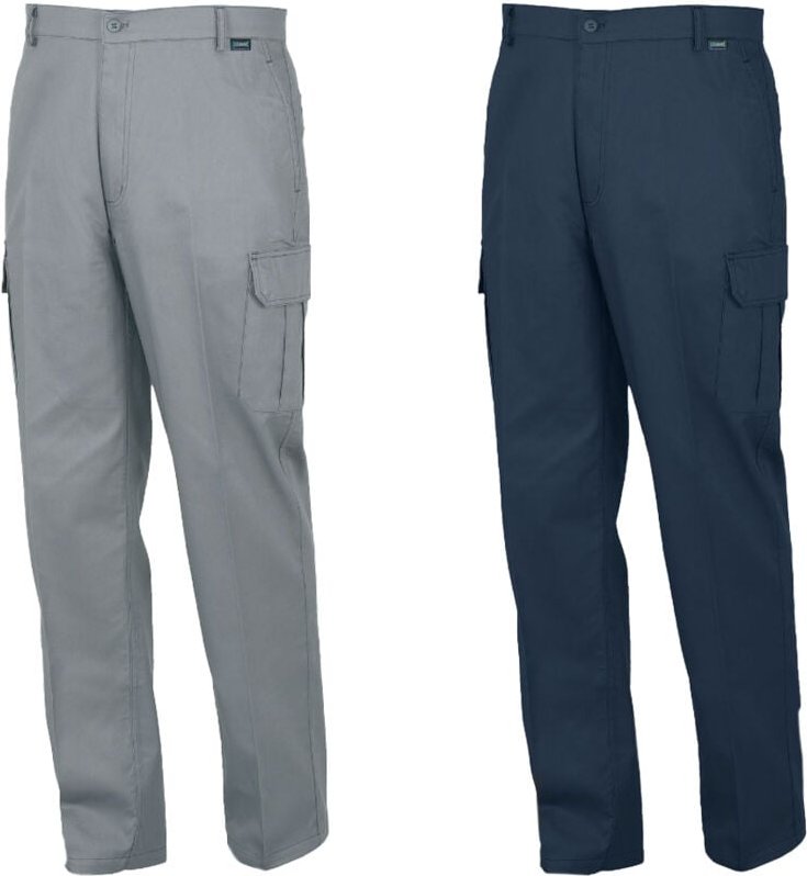 Industrial Starter Summer Unisex-Arbeitshose 8031 - l - Grau