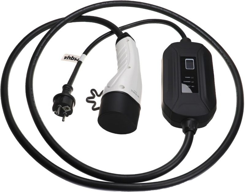 Vhbw - Ladekabel Typ 2 zu Typ f cee 7/7 kompatibel mit Toyota Highlander, Corolla Hybrid Elektroauto, 1-phasig, 16 a, 3,...