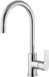 Lime-Chrom-High-Line-Spültischmischer