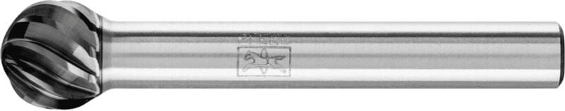 PFERD TOOLS Hartmetall Hochleistungsfrässtift INOX Kugel KUD Ø 10x09 mm Schaft-Ø 6 mm HICOAT für Edelstahl